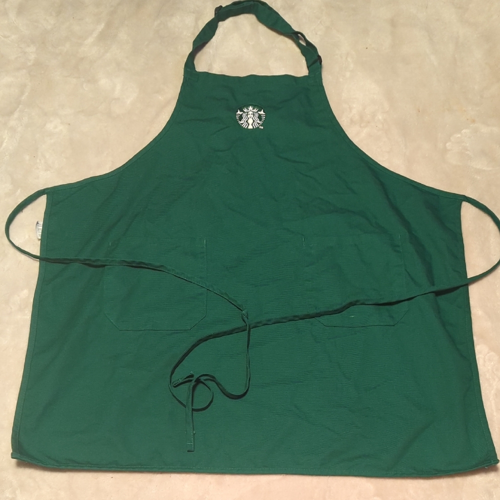 Starbucks Dark Green Kitchen Apron